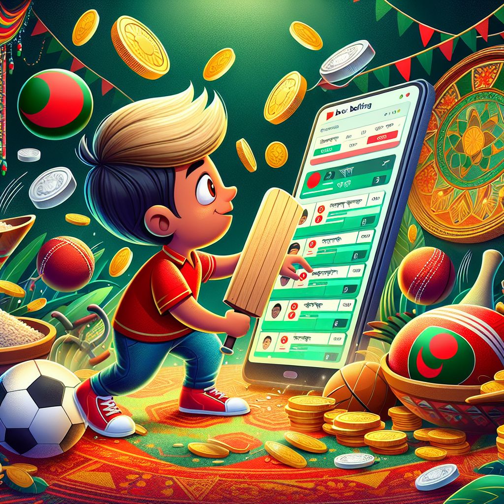 BK44 থিমযুক্ত কার্টুন স্পোর্টস ফ্যানদের বেটিং ইন্টারফেস এবং কয়েন সহ